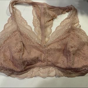 Racerback lace bralette